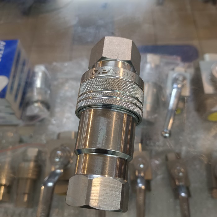 Jual COD Copler Hydraulic 3/4 / Copler 3/4 / Quick Copler Hydraulic ...