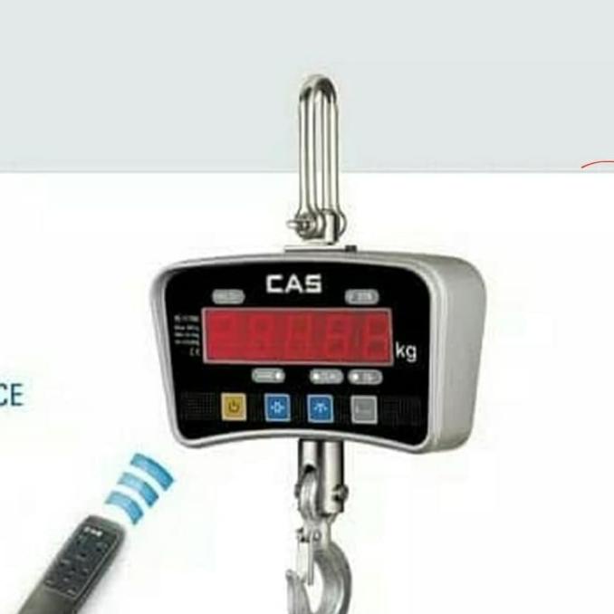 Jual Timbangan Gantung Cas Ie-1700 300Kg / 500Kg /1Ton Wireless Remote ...