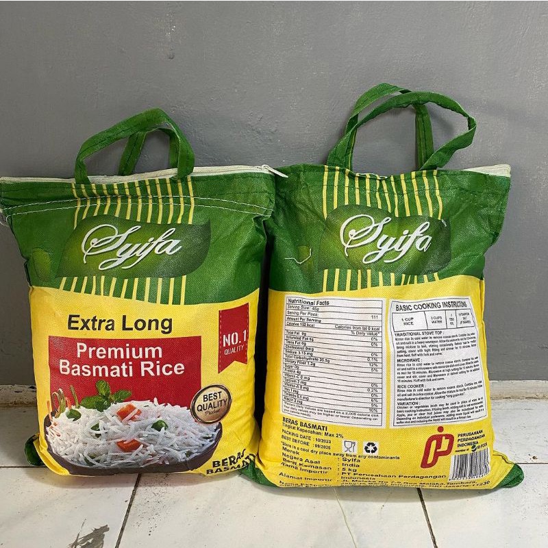 Jual Beras Basmati Beras Abu Nawas Abunawas Premium Basmati Rice 5 Kg ...