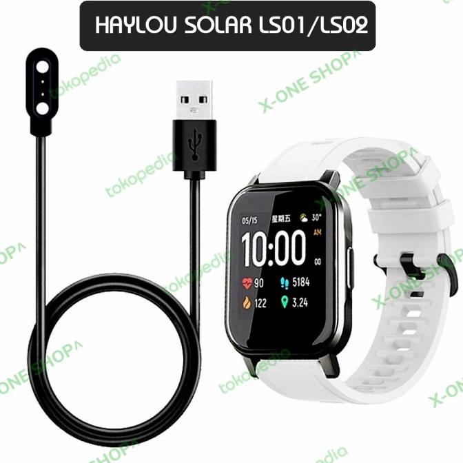 Jual Kabel usb charger smartwatch Haylou solar LS01 LS02