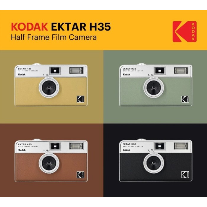 Jual Kodak Ektar H35 Half Frame Kamera Analog Reusable 35mm Original ...