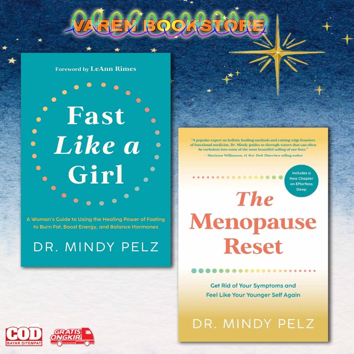 Jual Fast Like a Girl, The Menopause Reset By Dr. Mindy Pelz v17