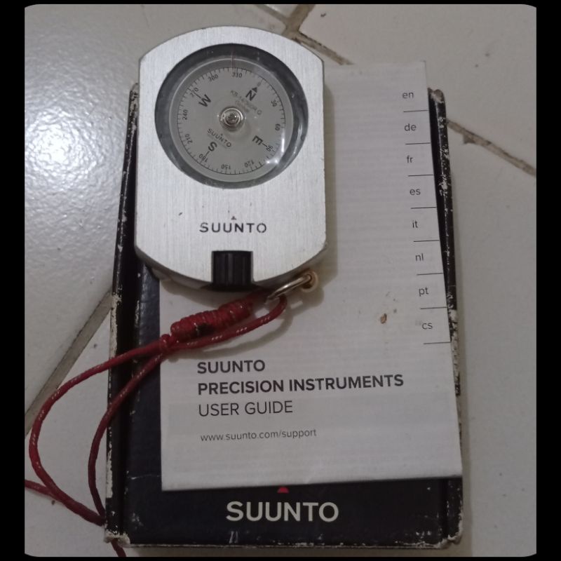 Boussole Suunto Pathfinder Finland – Précise Avec Carte, Fabriquée En Finlande, Rare