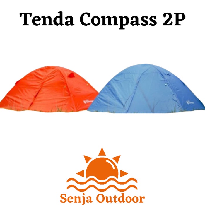 Jual Tenda Compass 2P / Tenda Camping 2 Org | Shopee Indonesia