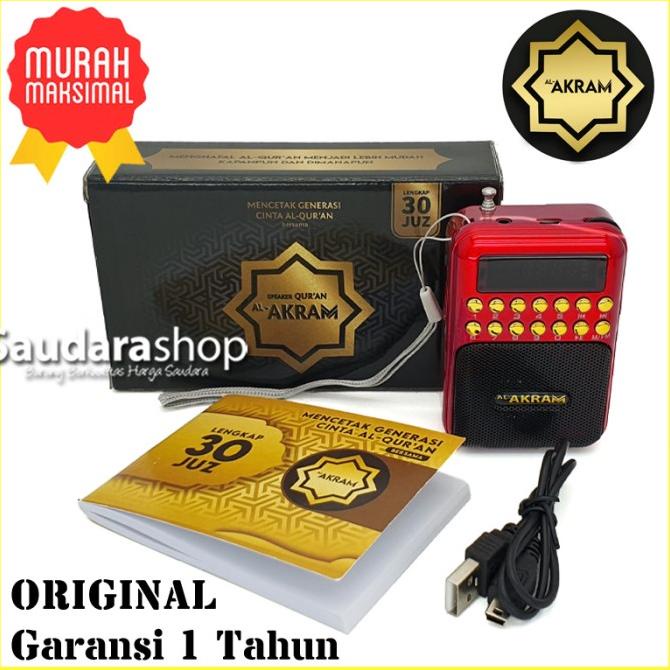Jual Al-Akram Mini / Speaker AlQur'an Al Akram 30 juz / Al Akram Mini ...