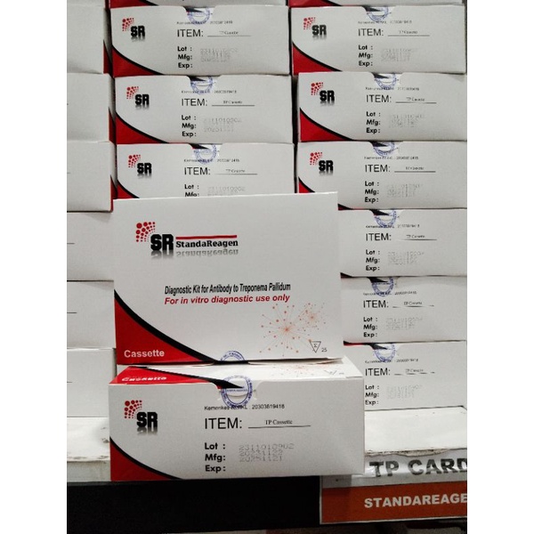 Jual SYPHILIS CARD MERK SR 1 BOX ISI 25 PCS | Shopee Indonesia