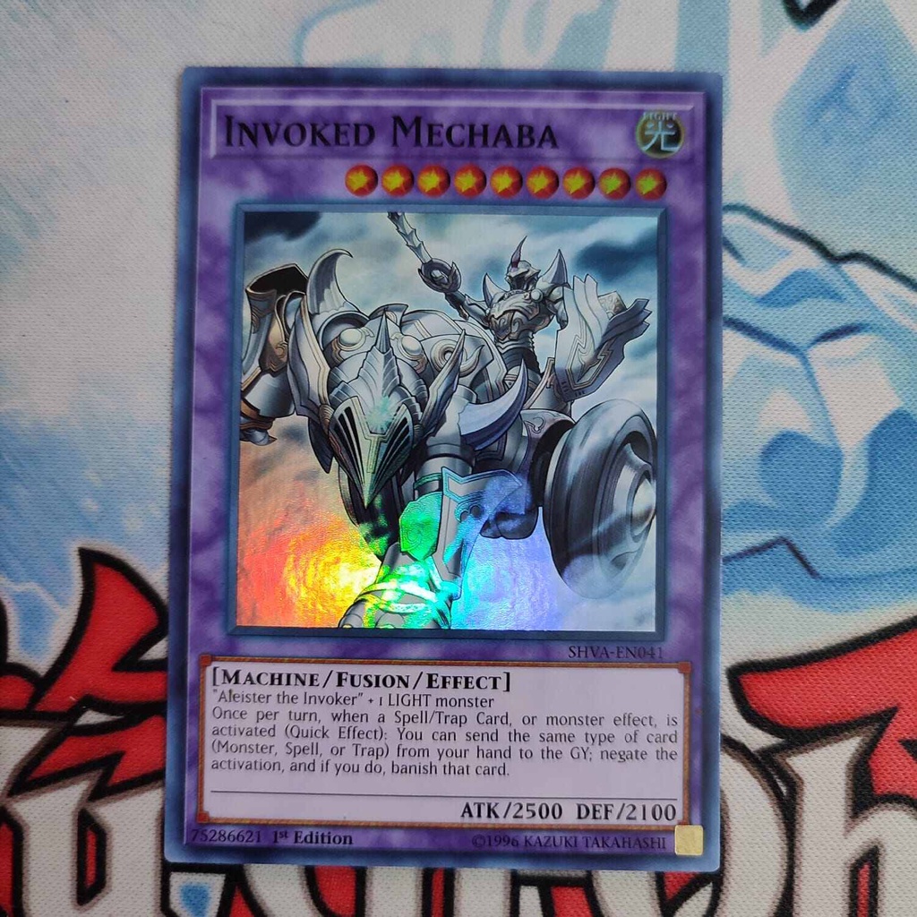 Jual yugioh invoked mechaba SHVA super rare 1st original | Shopee Indonesia
