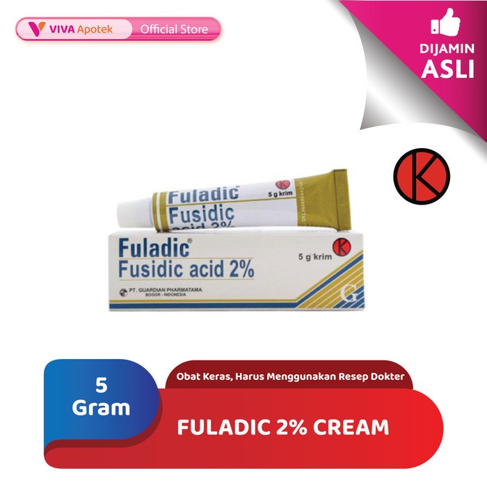 Jual Fuladic 2 Cream Infeksi Kulit 5 Gram Shopee Indonesia