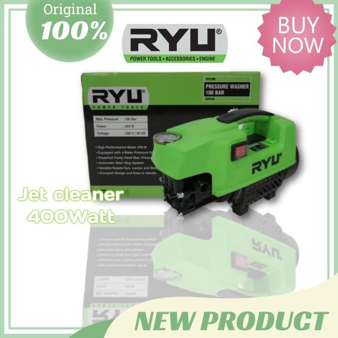 Jual Steam Jet Cleaner Ryu Rpw 100 Mesin Cuci Mobil Motor 400 Watt 100 ...