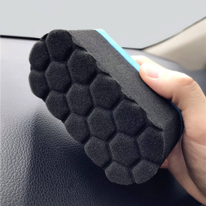 Jual Sponge Waxing Mobil Car Wash Cleaning Polishing - FLS50 | Shopee ...