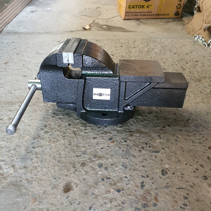 Jual Ragum Meja 4 Inch Bench Vice Steel Body Catok Besi 4