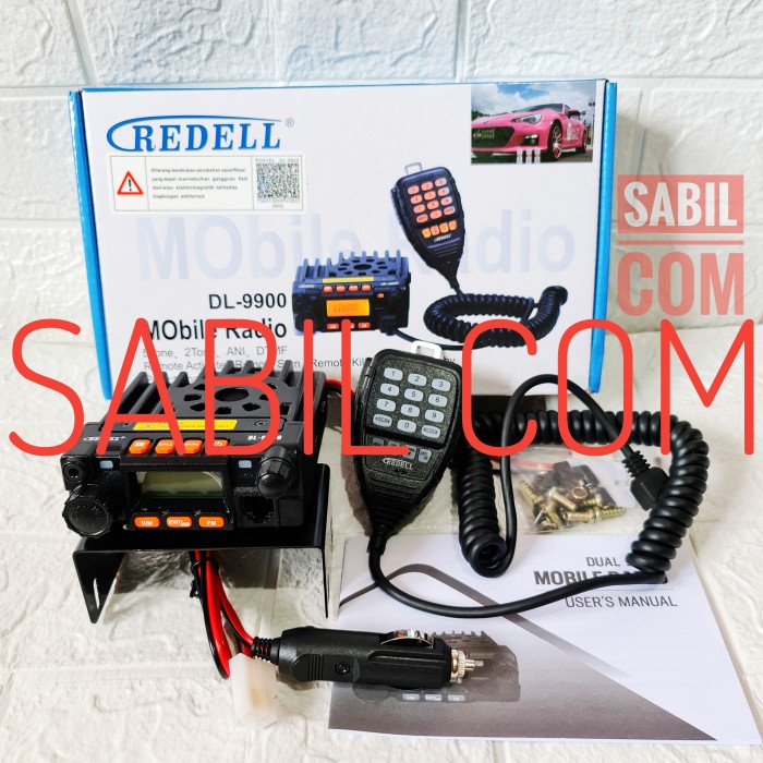 Jual RADIO RIG MINI DUALBAND REDELL DL9900 DL-9900 25 WATT RIG MOBIL ...