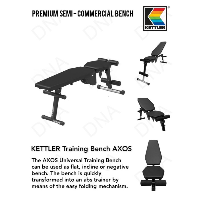 Jual Universal Training Bench KETTLER AXOS / Multi Bench AXOS ...