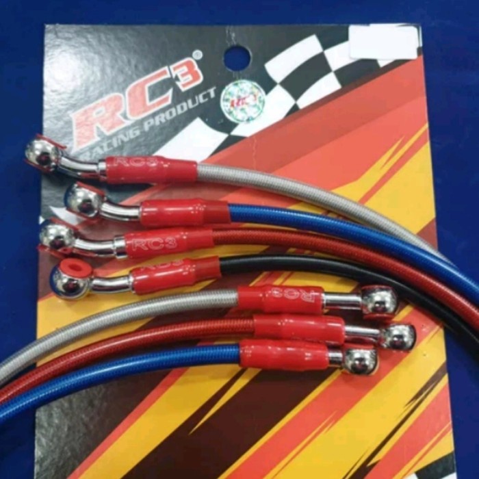 Jual Asli Selang Seling Rem Rc3 Matik Matic Mio Beat Vario Depan ...