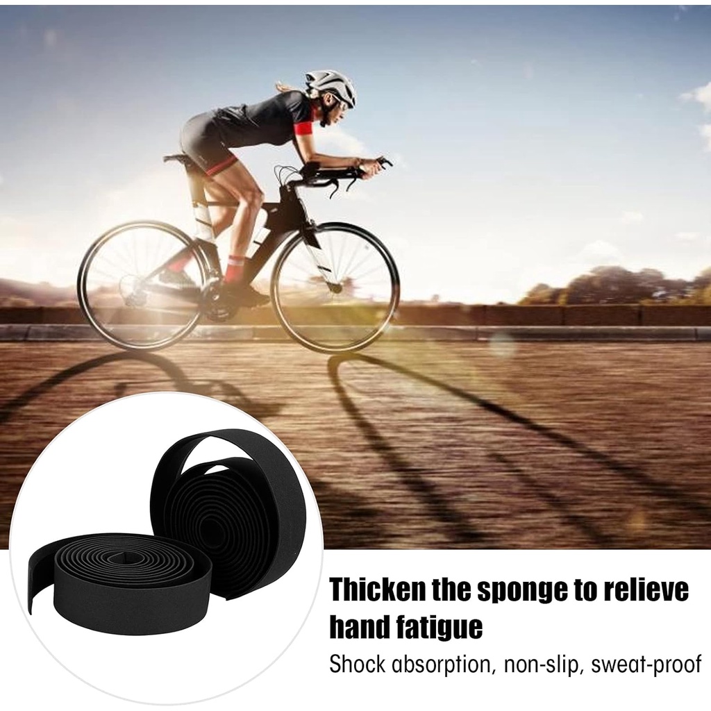 Jual Handlebar Tape Gagang Sepeda Bicycle Handle Wrap 2M 30mm 2 PCS ...