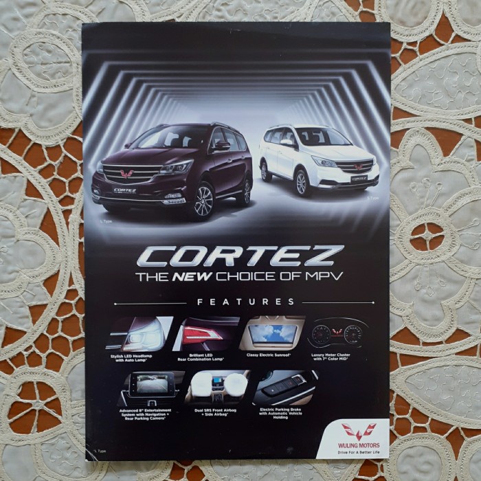 Jual Brosur mobil Wuling Cortez | Shopee Indonesia