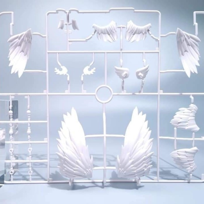 Jual Model Kit Seraphim Wing Add On Rcw Roast Chicken Wings Shopee