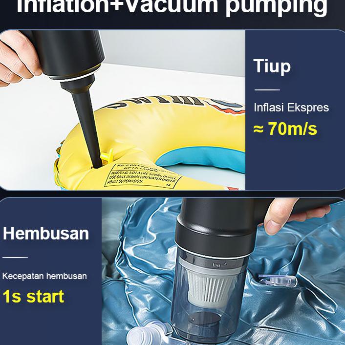 Jual Cylredbat Vacum Cleaner 5In1 Blower Ni 16000Pa Yedot Debu Kasur ...