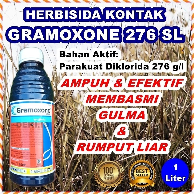 Jual Pembasmi Rumput Herbisida Gramoxone 276 Sl Obat Gulma 1 L