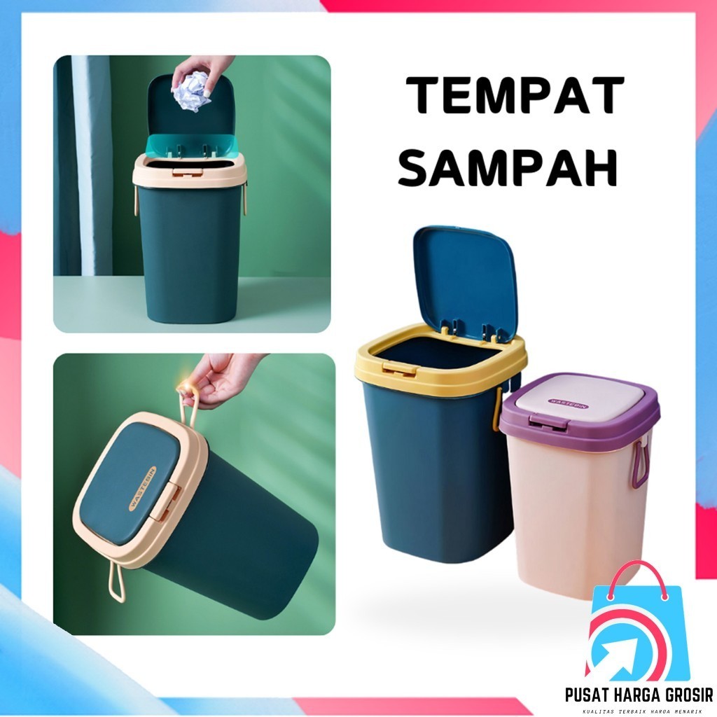 Jual Phg Tempat Sampah Kamar Kotak Sampah Tertutup Tong Sampah Dapur