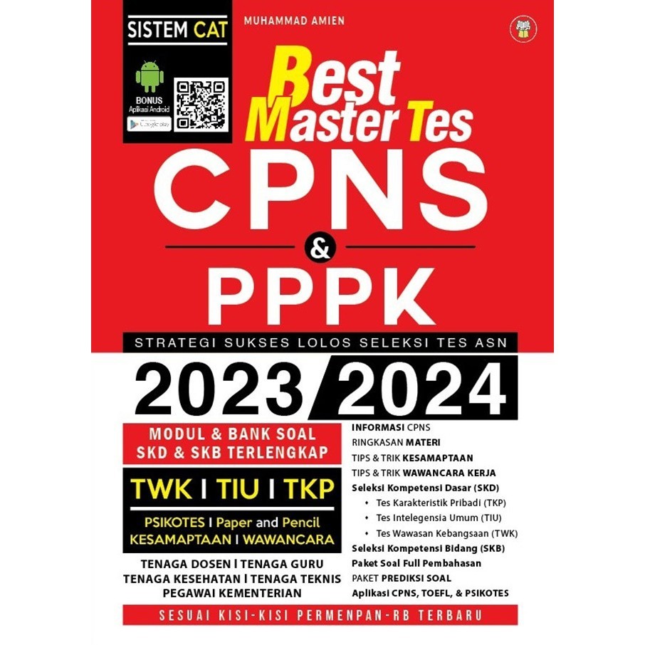 Jual Best Master Tes Cpns And Pppk 2023 2024 Strategi Sukses Lolo