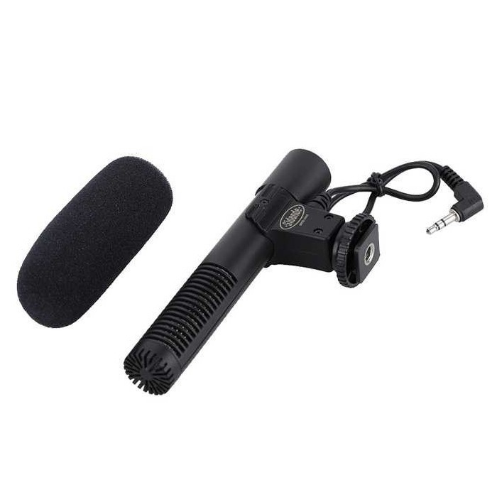 Terbaru Rajawali Microphone Mic-01 For Canon, Nikon Dslr, Sony Handycam  Garansi