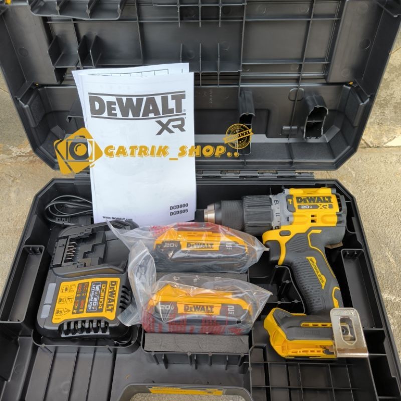 Jual Bor Dewalt DCD805 Hammer drill Dewalt DCD 805 20V Bor Baterai ...