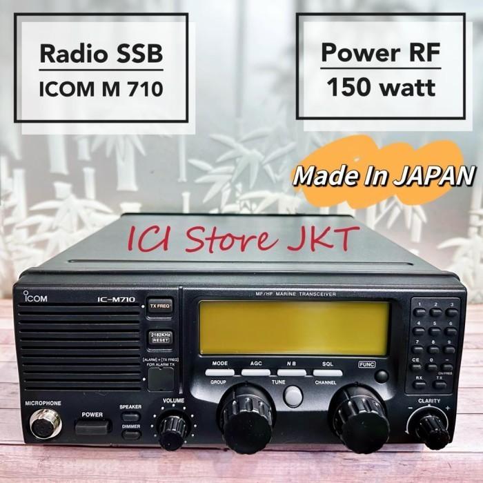 Jual SSB ICOM IC M710 / ICOM M 710 / HF MARINE TRANSCEIVER | Shopee ...