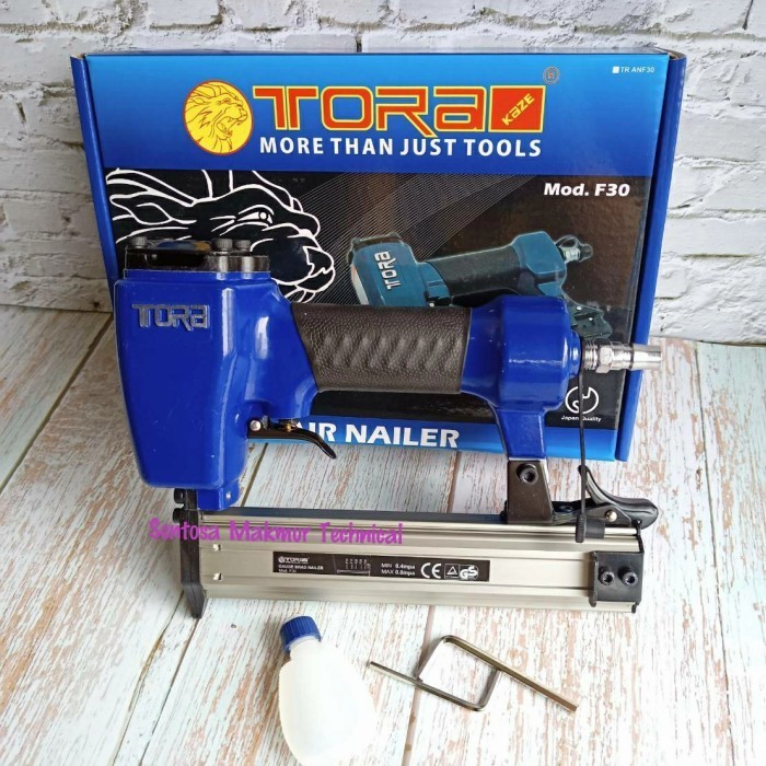 Jual Tora Tr Anf Staples Stapler Air Nailer Gun Tembak Paku I Angin F Shopee Indonesia