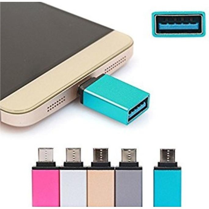 Jual Otg Usb Type C Tipe-C Connector To Normal Usb Port Converter Data ...