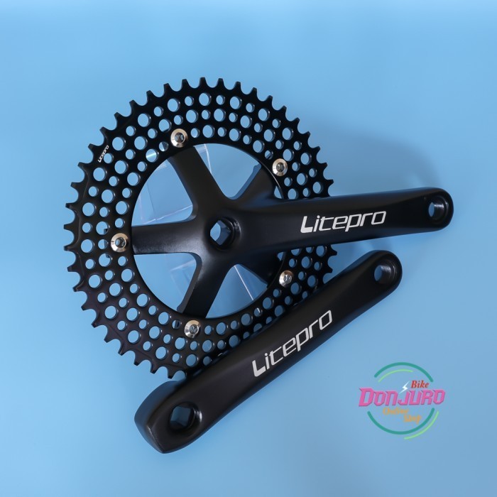LITEPRO BUBBLE CRANKSET BCD 130 48T