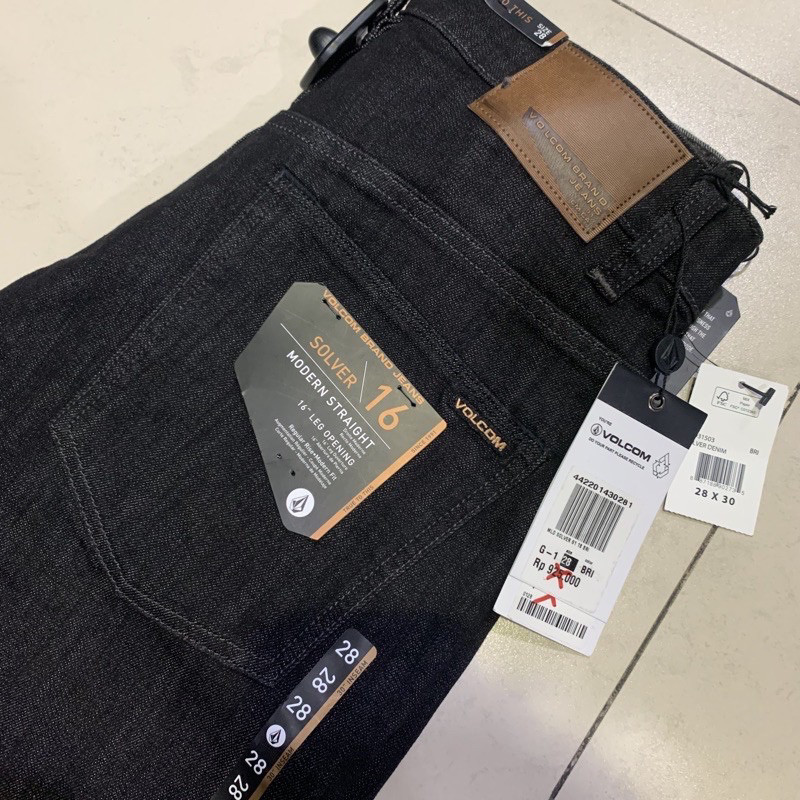 Jual NEW LAUNCHING TERMURAH CELANA JEANS Celana Volcom Solver - Main Image