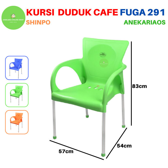 Jual Bangku Kursi Cafe Fuga Shinpo 291 Bangku Santai Plastik Shopee