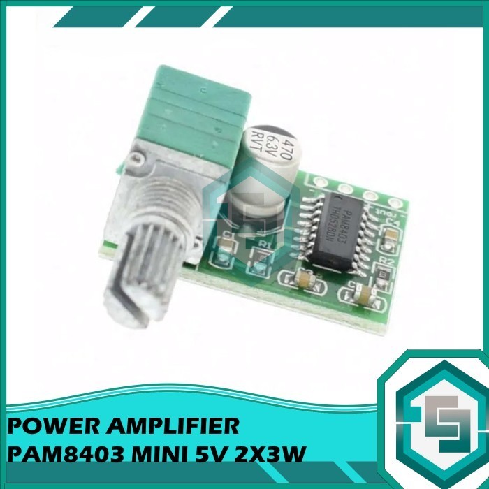 Jual MODULE PAM8403 MINI 5V DIGITAL POWER AMPLIFIER 2X3W XTW8403 ...