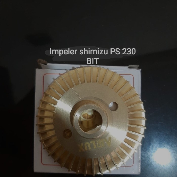 Jual IMPELER KUNINGAN POMPA AIR SHIMIZU PS 230 BIT/ KUNINGAN/ SPAREPART ...