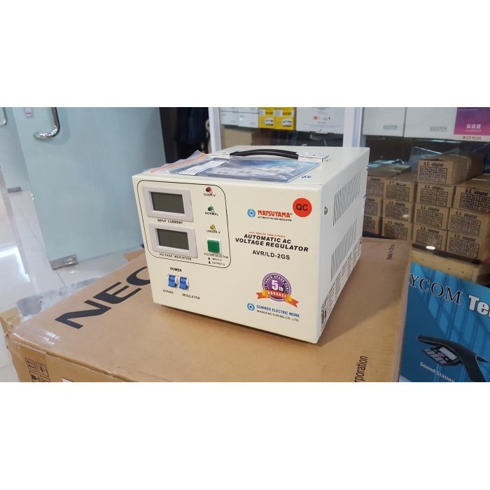 Jual Stabilizer Listrik Stavolt Matsuyama Avr Ld 2 Gs 2000Va 1300 W Terlariss