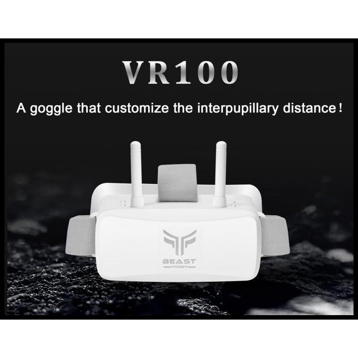 Jual Vr100 Focus Adjustments Fpv Goggle With 5.8G 40Ch Receiver 3.0 ...