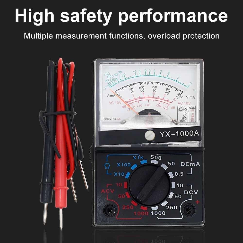 Jual Multimeter Multitester Analog Mini Pointer Zeroing Adjustment YX