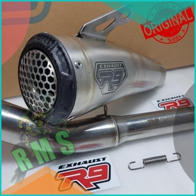 Jual Knalpot R9 GP SERIES SS Aerox - Pcx - Adv - Nmax old - Nmax 2020 ...