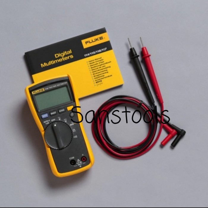 Jual Fluke 114 True Rms Digital Multimeter Multitester Avometer ...