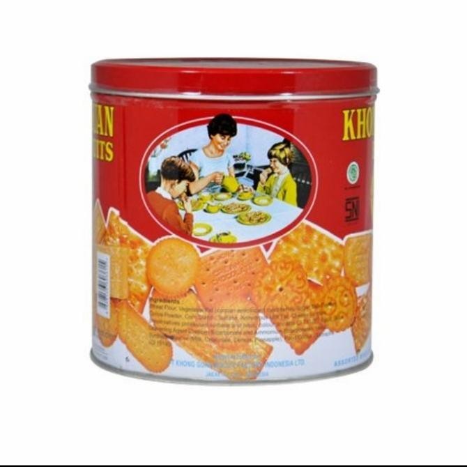 Khong Guan Kaleng 1600 gr-Hampers Lebaran 2023