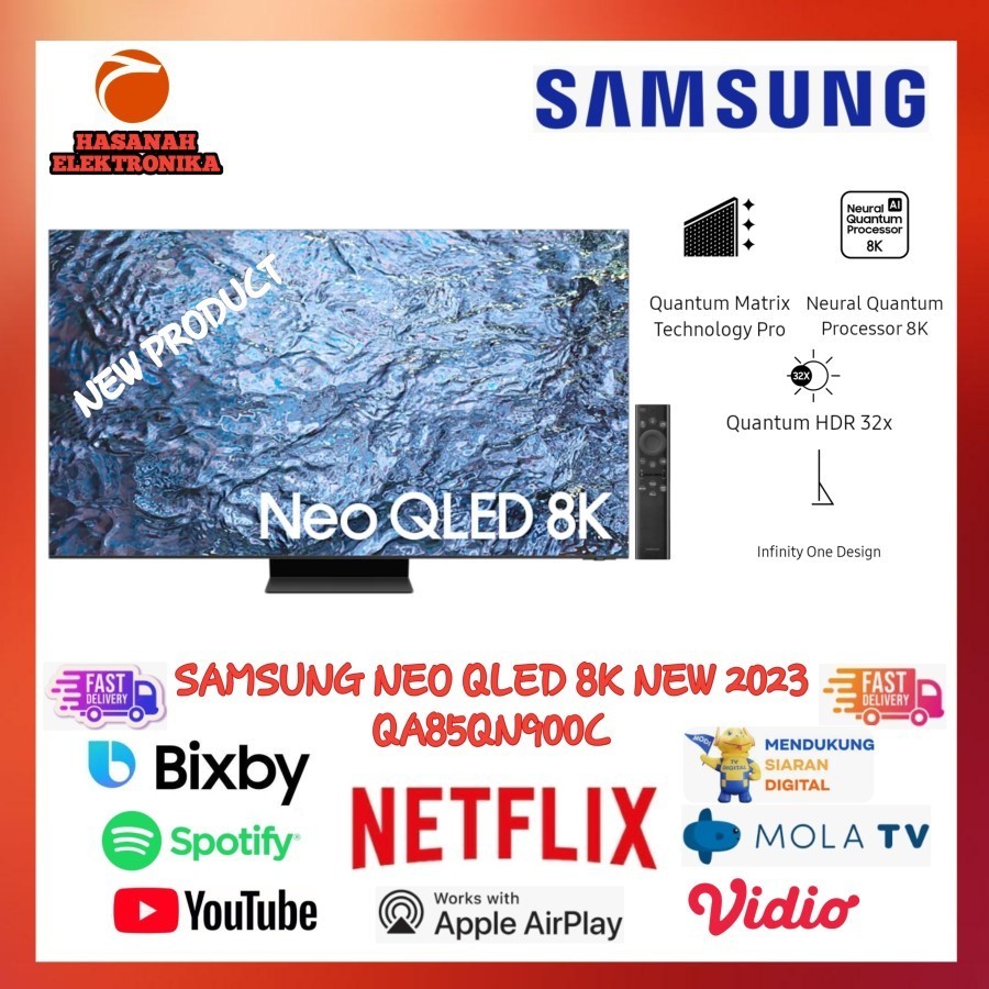 Jual Samsung Qa85qn900c Neo Qled 8k Smart Tv 85 Inch New 2023 Shopee Indonesia 1483