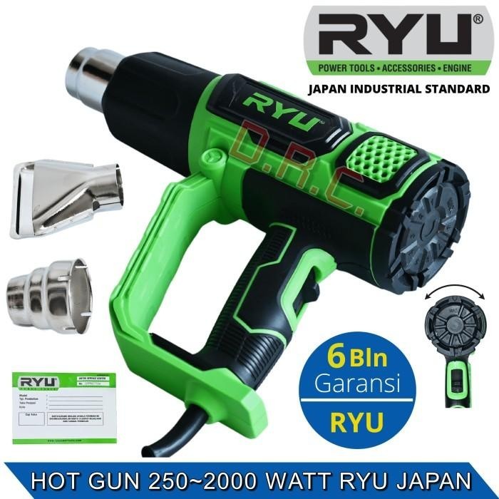 Jual Tekiro Ryu Heat Gun Hot Gun Ryu Rhg 600-3 Mesin Pemanas | Shopee ...