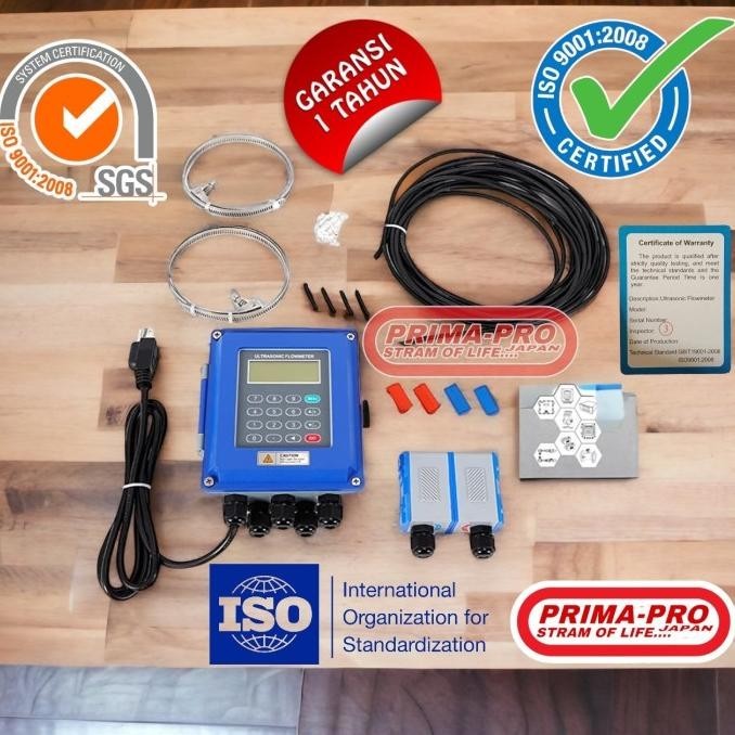 Jual Flow Meter Tuf2000B Ultrasonic Liquid Tester Flowmeter Tuf-2000B ...