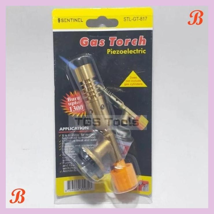 Jual Blow Torch Kuningan Gas Kepala Pemantik Alat Bakar Las Sentinel Gt