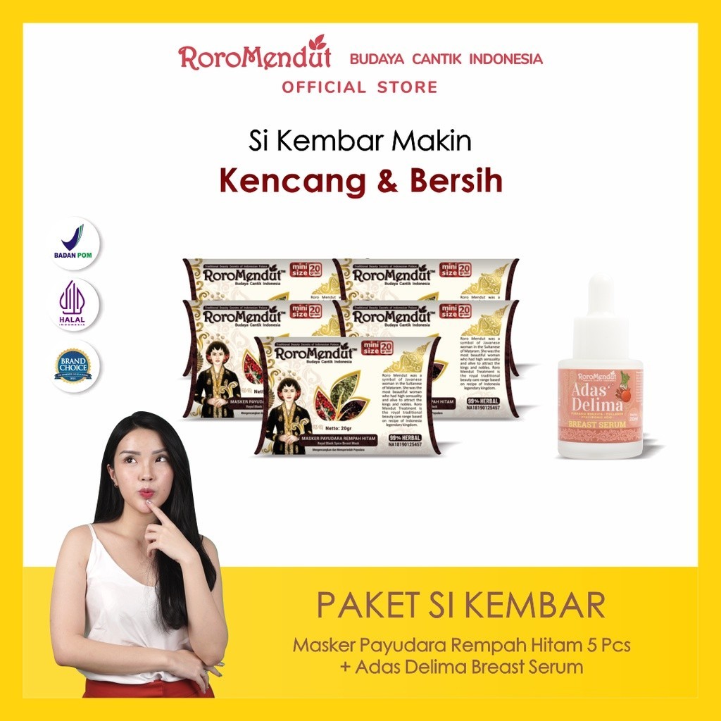 Jual PAKET SI KEMBAR MASKER PAYUDARA & SERUM | BREAST SERUM DADA MONTOK  KENCANG PADAT BERISI AMAN BPOM HERBAL | Shopee Indonesia