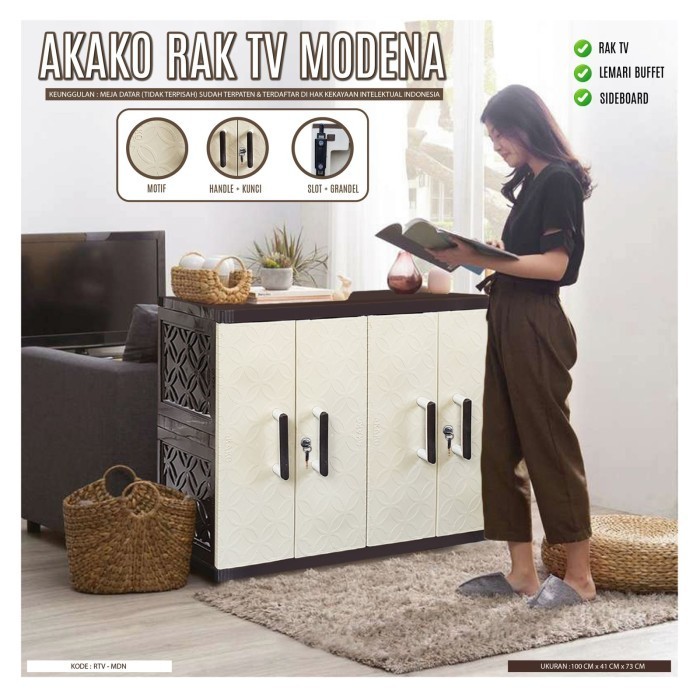 Jual Meja Tv Plastik Rak Tv Akako Meja Tv Modern Rak Tv Minimalis ...