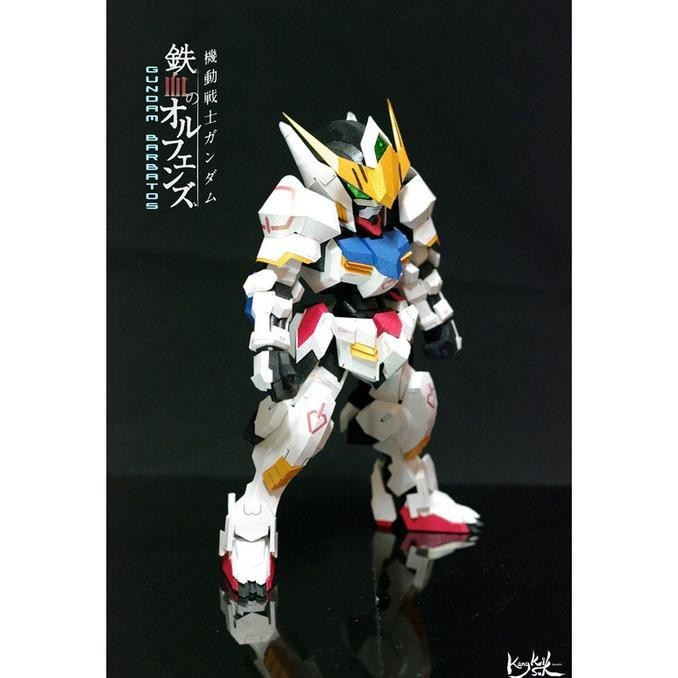 Jual DIY Papercraft SD Gundam Barbatos | Shopee Indonesia