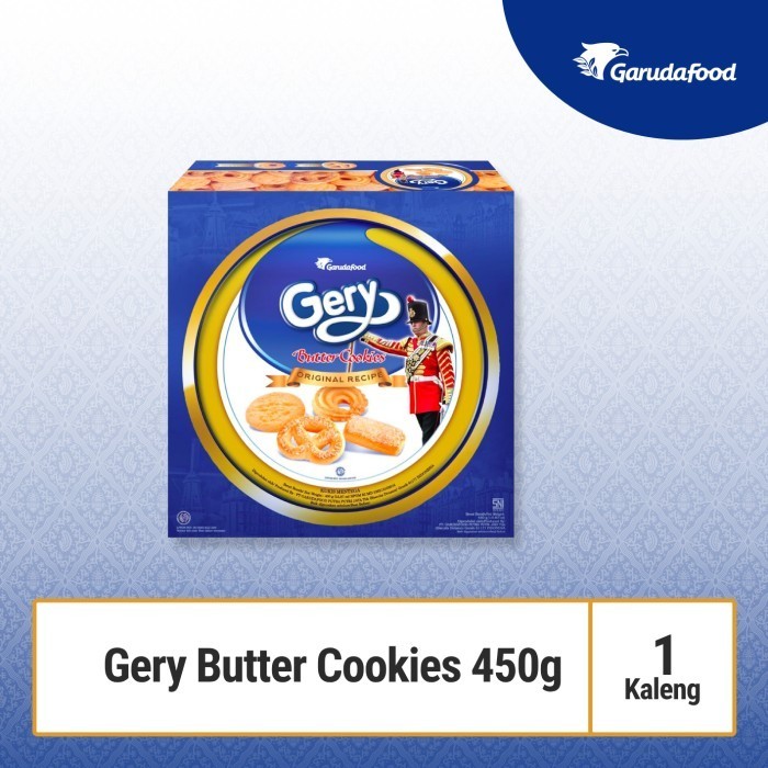 Jual Gery Butter Cookies Biskuit Kaleng Shopee Indonesia
