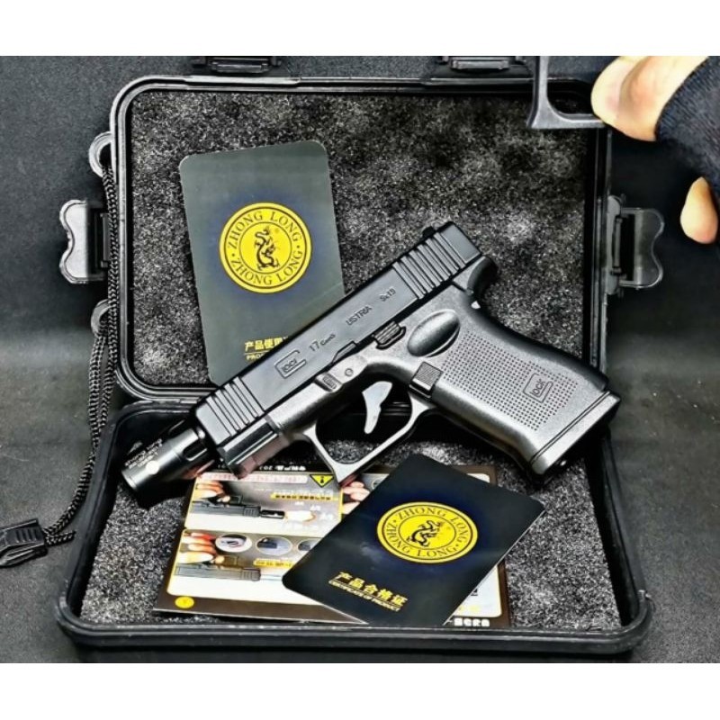 Jual KOREK API MODEL ( PISTOL GLOCK ) 035B FULL BESI MURAH | Shopee ...